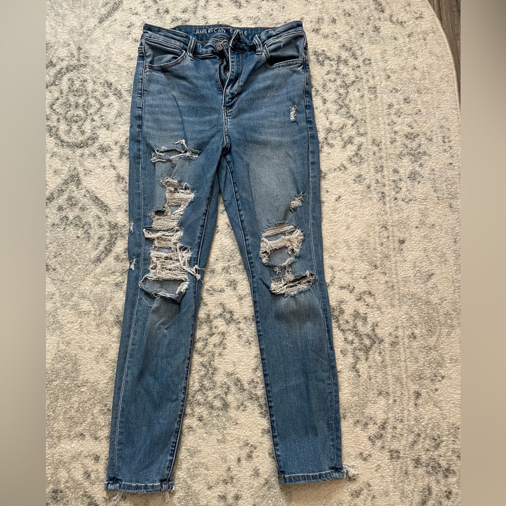 American eagle super high rise jegging
